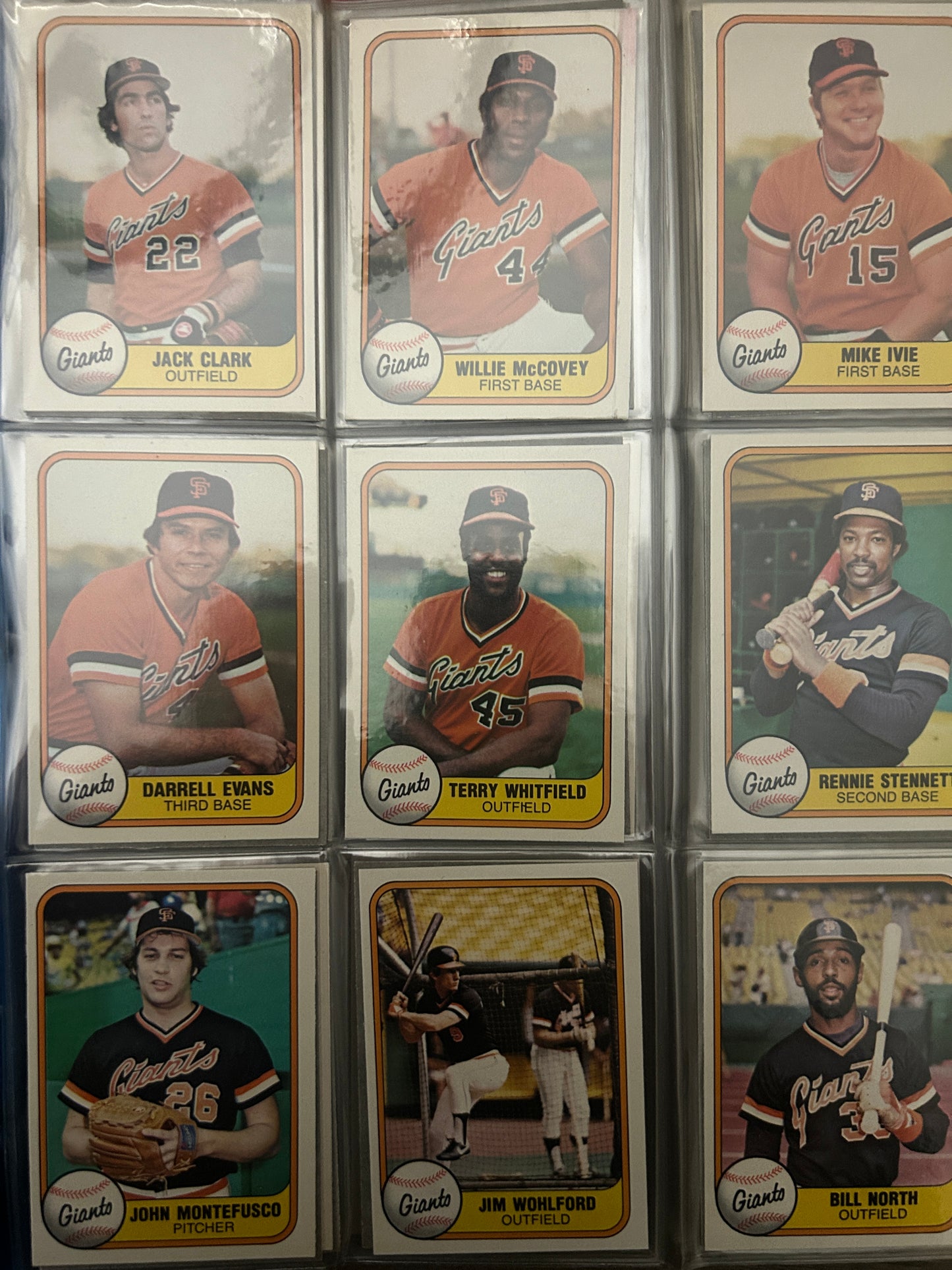 1981 Fleer NEAR COMPLETE SET 632/660 (EX-NM)