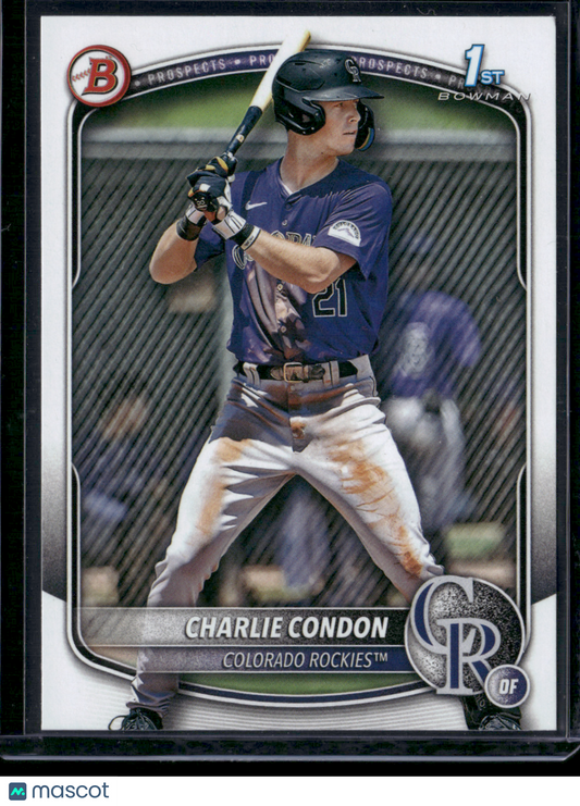 2025 Bowman CHARLIE CONDON #BP-75 1st Bowman