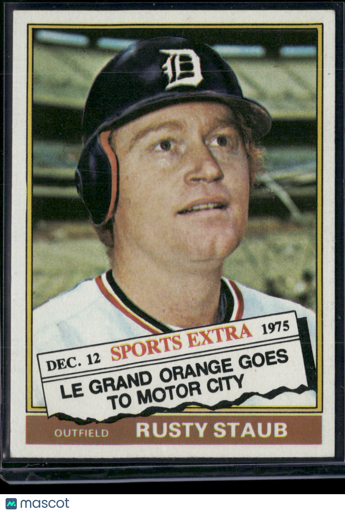 1976 Topps RUSTY STAUB #120T Light Scratch (VG/EX)