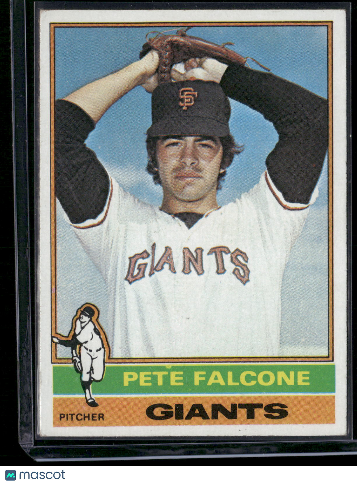 1976 Topps PETE FALCONE #524 (VG)