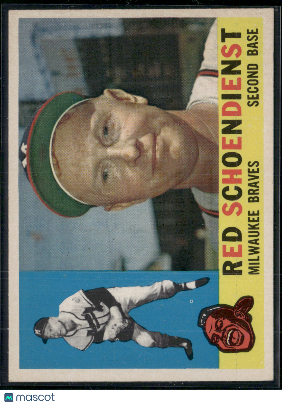 1960 Topps RED SCHOENDIENST #335 (EX/MT-NM)