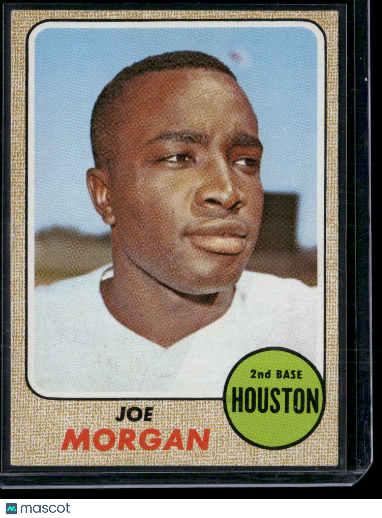 1968 Topps JOE MORGAN #144 Slight Edge Crush (VG)