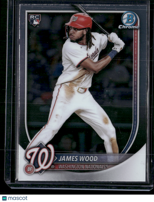 2025 Chrome JAMES WOOD #29 Rookie RC (NM)