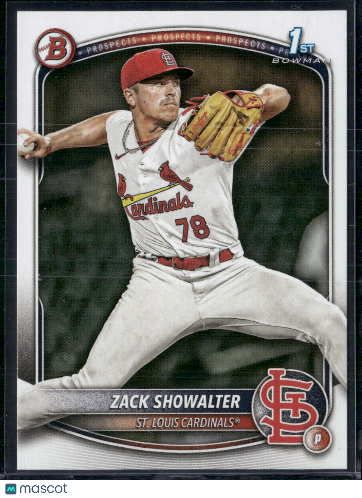 2025 Bowman ZACK SHOWALTER #BP-74 1st Bowman