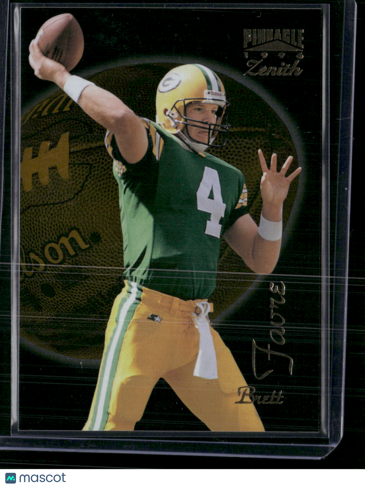 1996 Pinnacle BRETT FAVRE #Z-21 Zenith (NM)