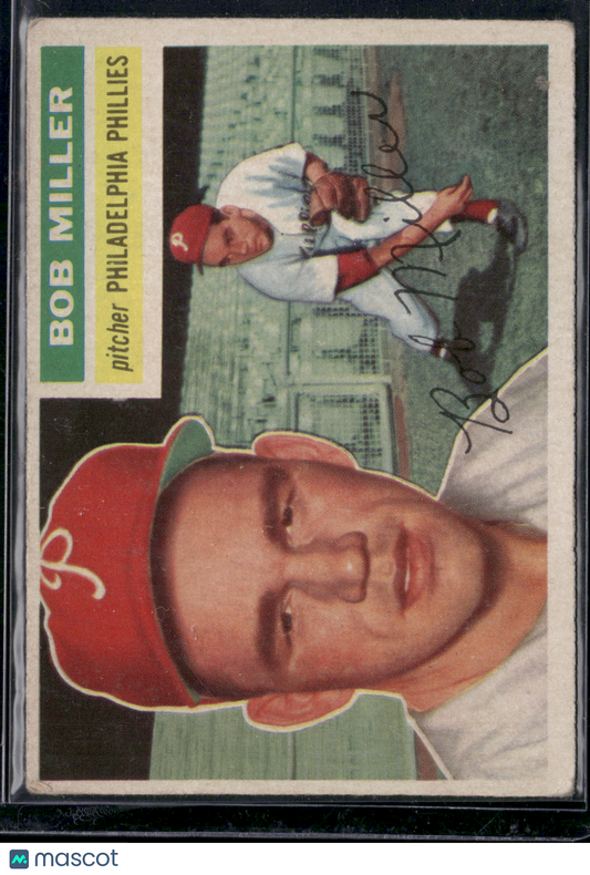 1956 Topps BOB MILLER #334