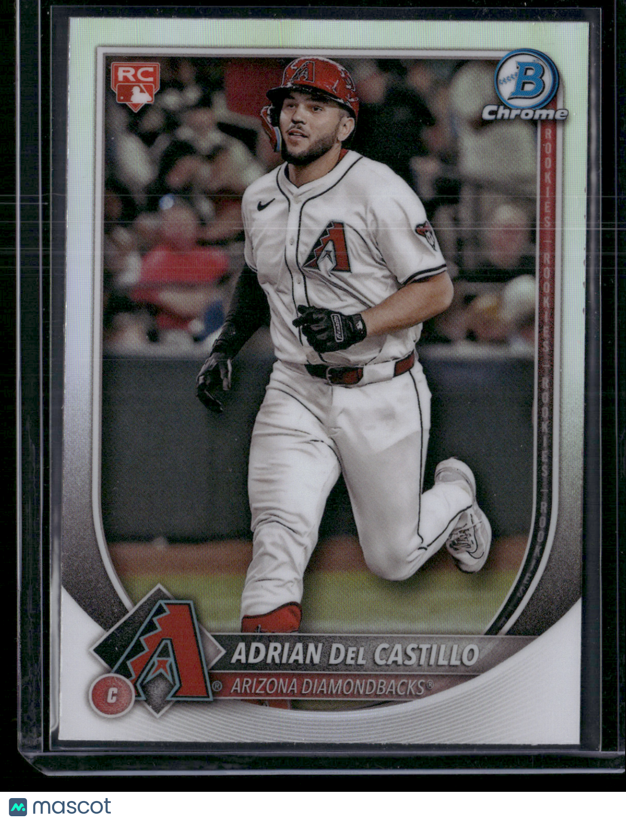 2025 Bowman ADRIAN DEL CASTILLO #4 Chrome RED SHIELD RC