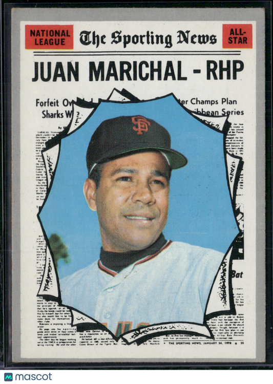 1970 Topps JUAN MARICHAL #466 NL All Star