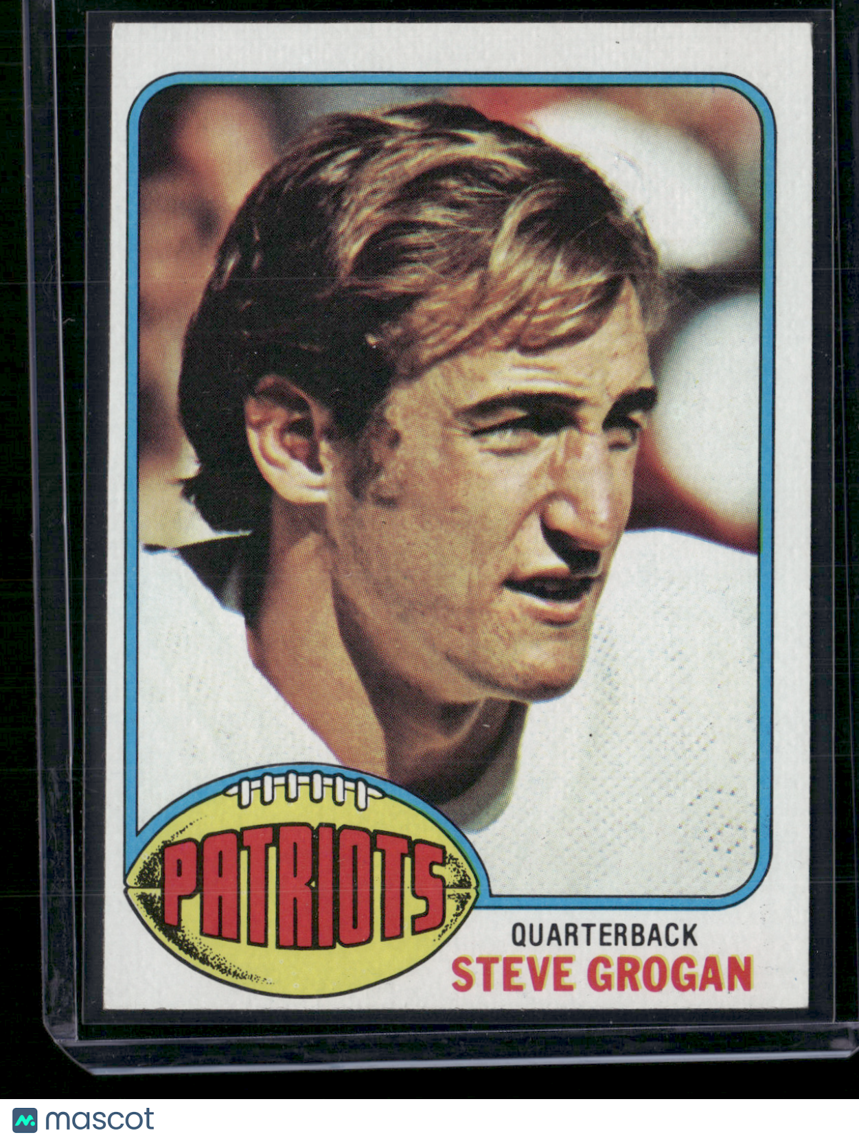 1976 Topps STEVE GROGAN #376 (EX/MT)