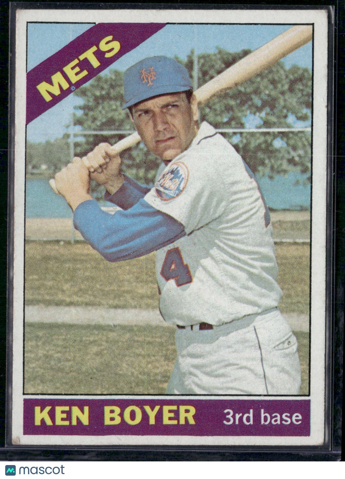 1966 Topps KEN BOYER #385
