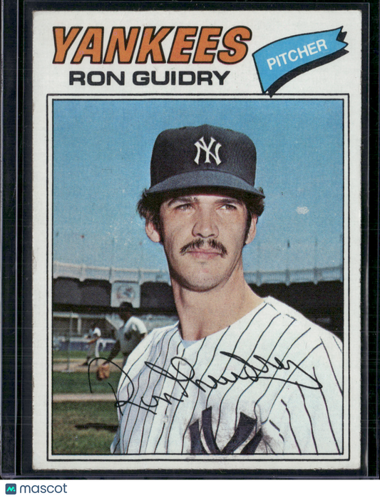 1977 Topps RON GUIDRY #656 (EX/MT)