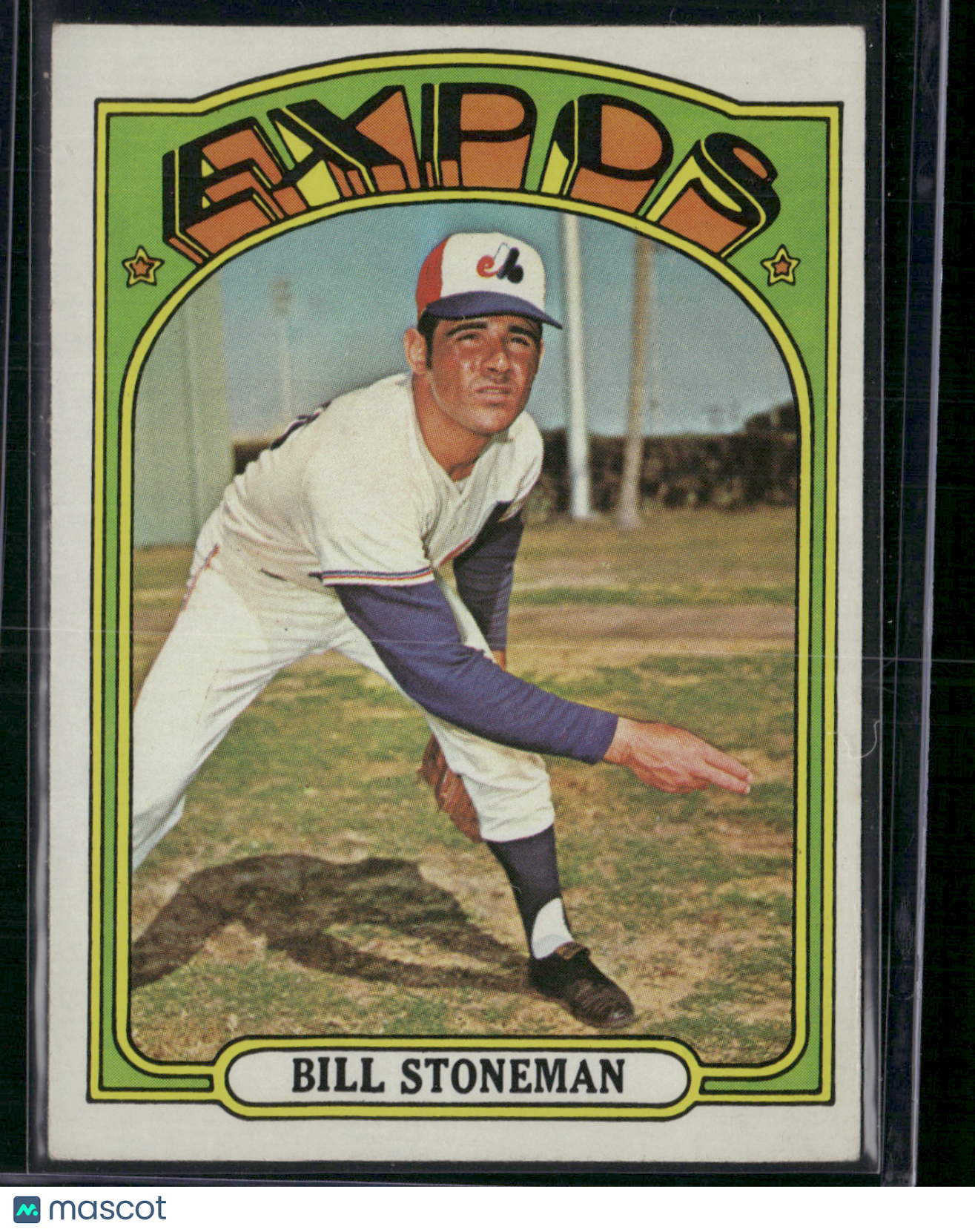 1972 Topps BILL STONEMAN #610