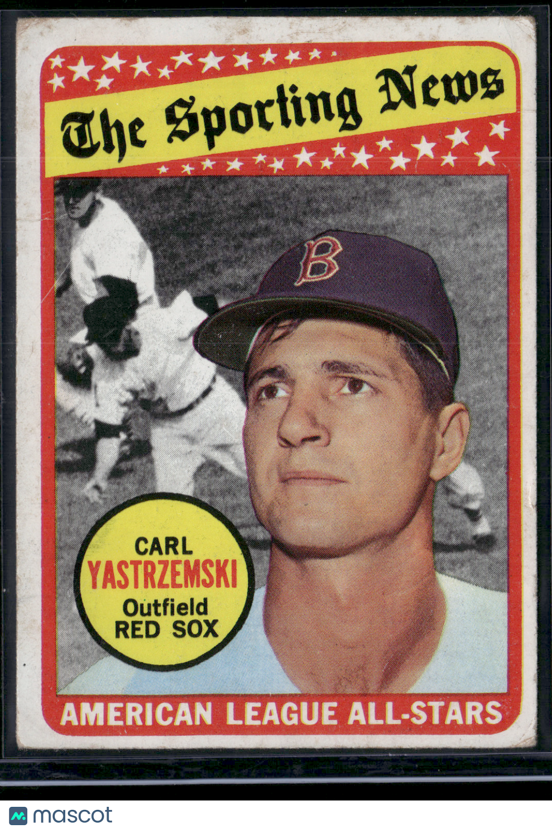 1969 Topps CARL YASTRZEMSKI #425 ALL STAR