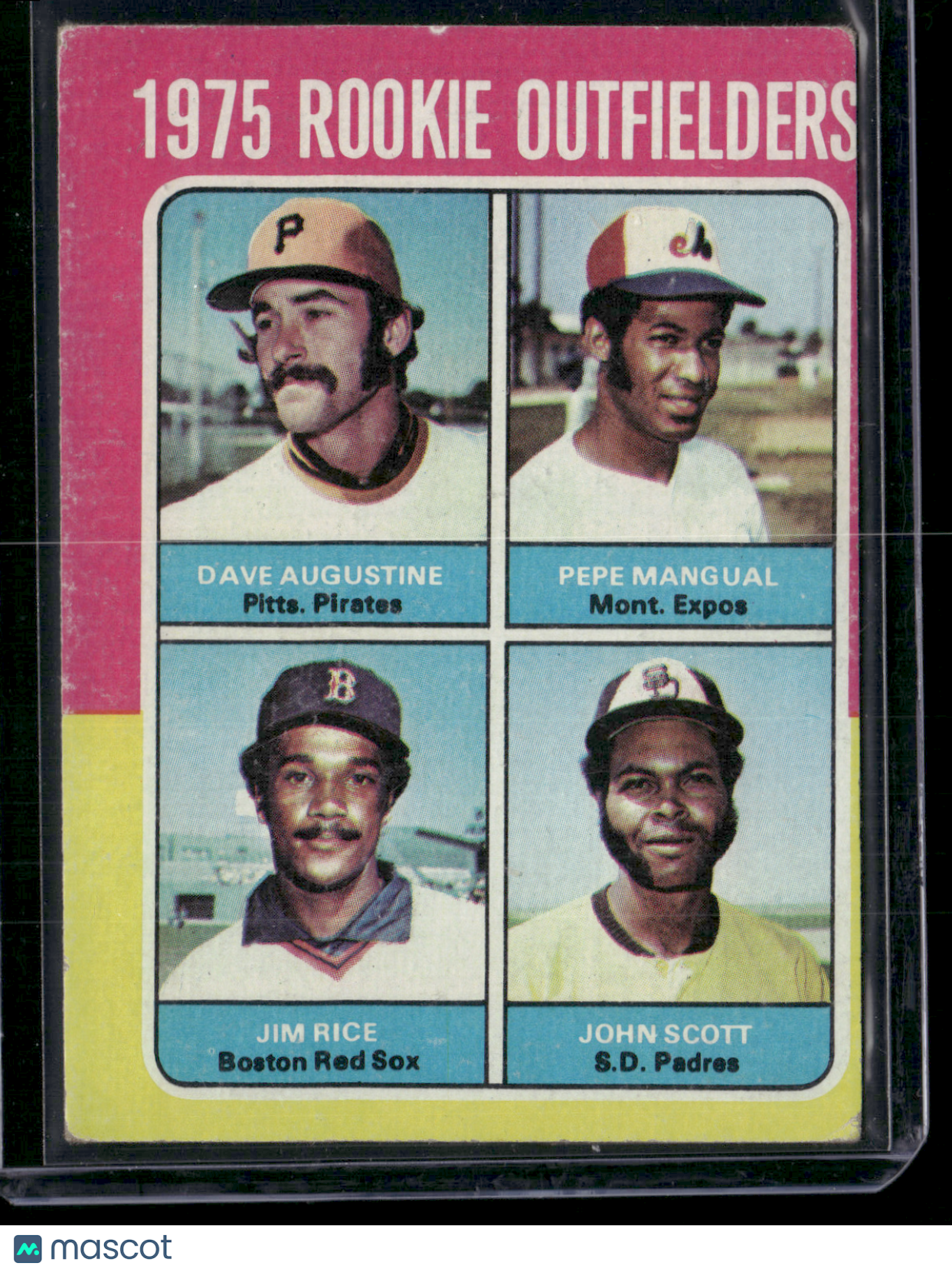 1975 Topps JIM RICE #616 Rookie Outfielders Rookie RC (VG-VG/EX)