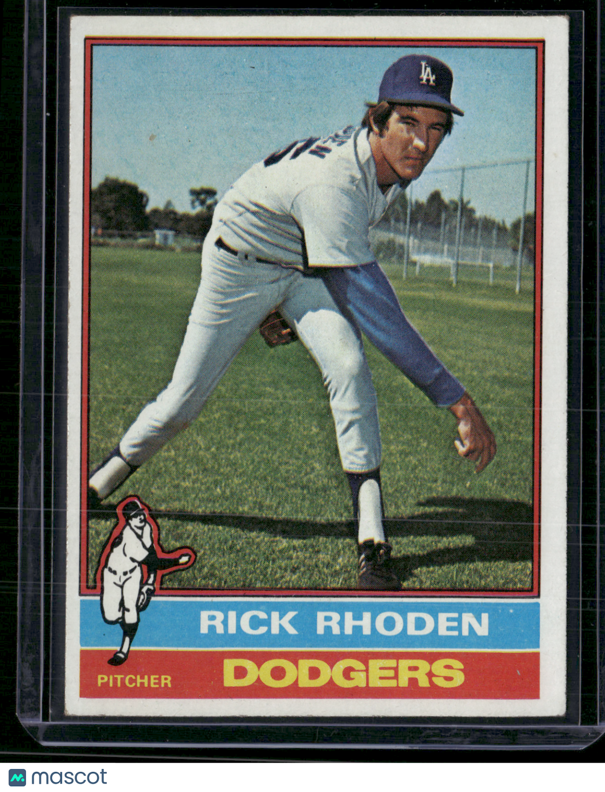 1976 Topps RICK RHODEN #439 (EX)