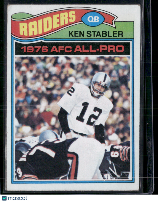 1977 Topps KEN STABLER #110