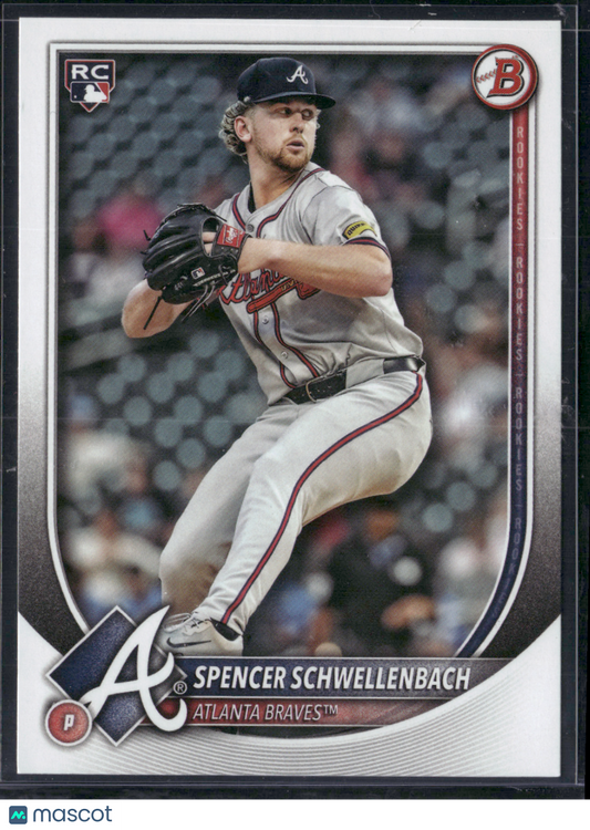 2025 Bowman SPENCER SCHWELLENBACH #78 Rookie Card RC