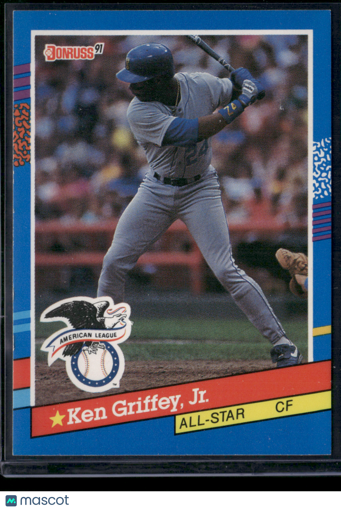 1991 Donruss KEN GRIFFEY JR. #49 All Star Slight Edge Crush (EX/MT)