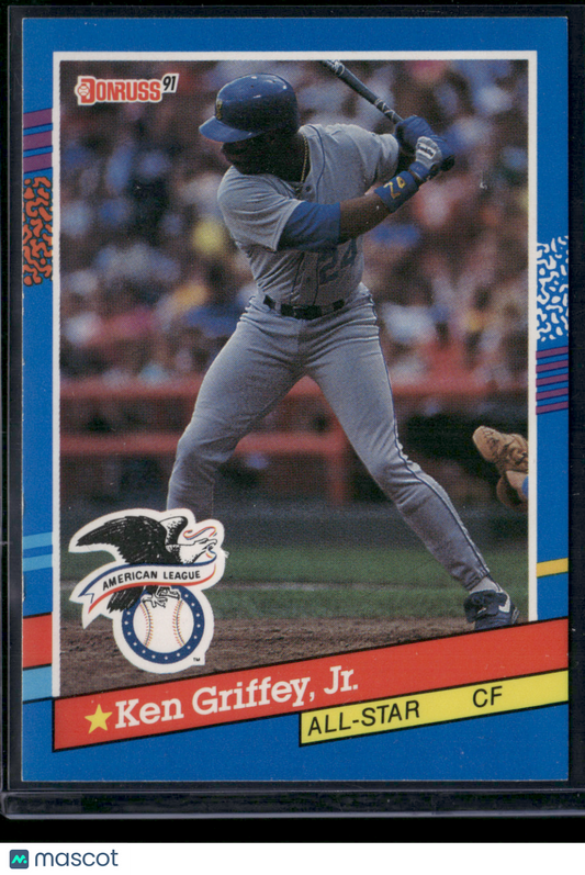 1991 Donruss KEN GRIFFEY JR. #49 All Star Slight Edge Crush (EX/MT)