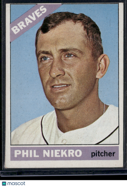 1966 Topps PHIL NIEKRO #28 (VG-EX)
