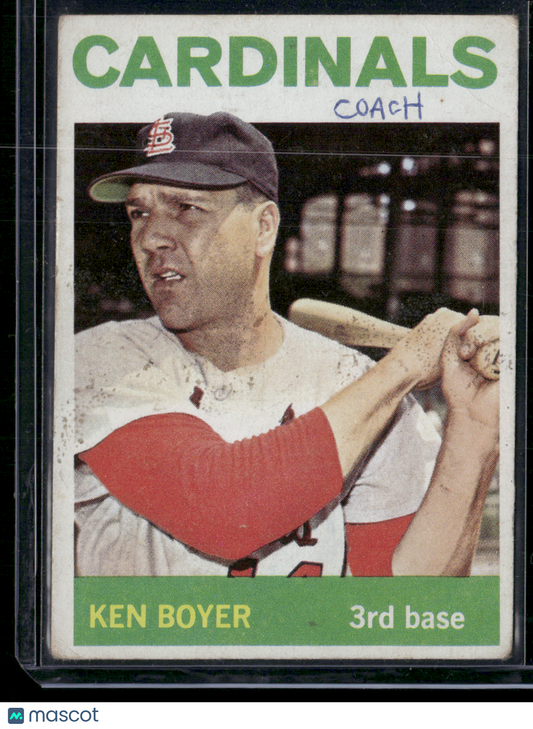 1964 Topps KEN BOYER #160
