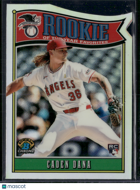 2025 Bowman CADEN DANA #ROY-7 Rookie Of The Year Favorite RC