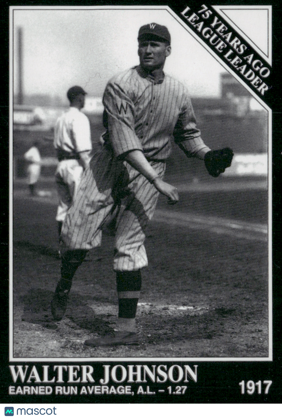 1993 Conlon Collection WALTER JOHNSON #804 (EX)
