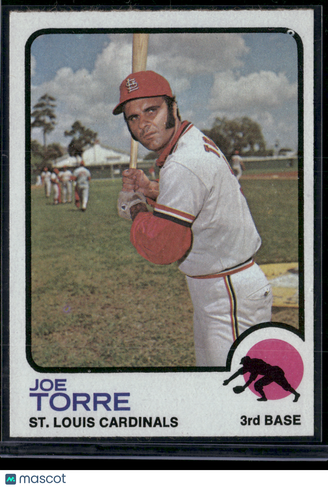 1973 Topps JOE TORRE #450 Edge Fray (EX)
