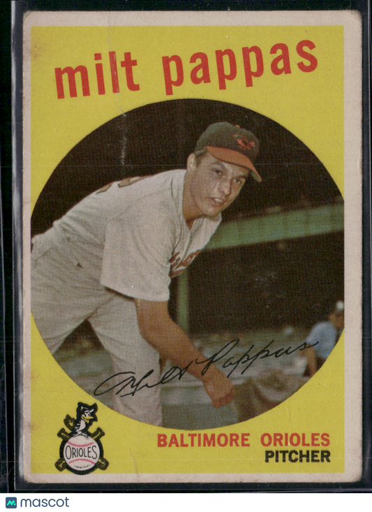 1959 Topps MILT PAPPAS #391