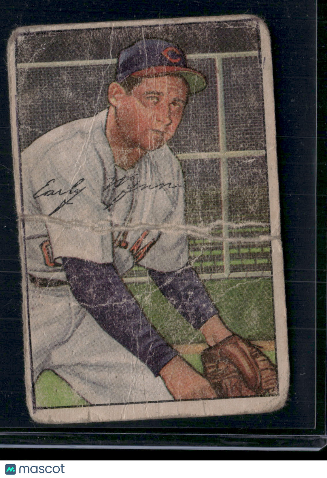 1952 Bowman EARLY WYNN #142 (Fair)