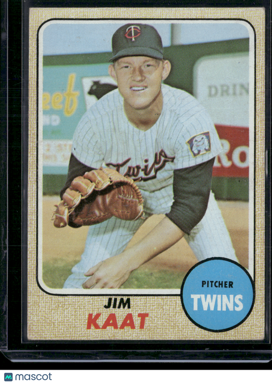 1968 Topps JIM KAAT #450