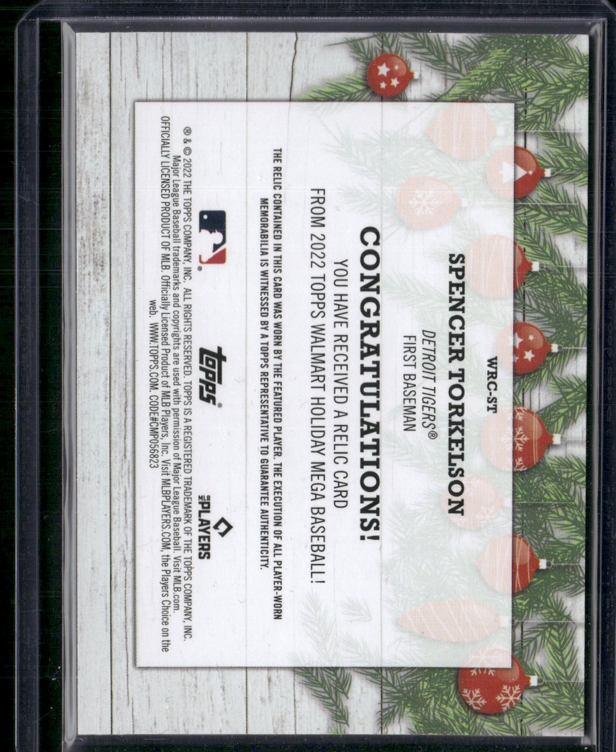 2022 Topps SPENCER TORKELSON #WRC-ST Rookie RC (NM)