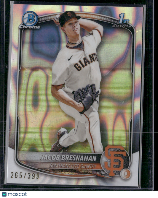 2025 Bowman JACOB BRESNAHAN #BCP-53 Lava 1st Bowman 265/399