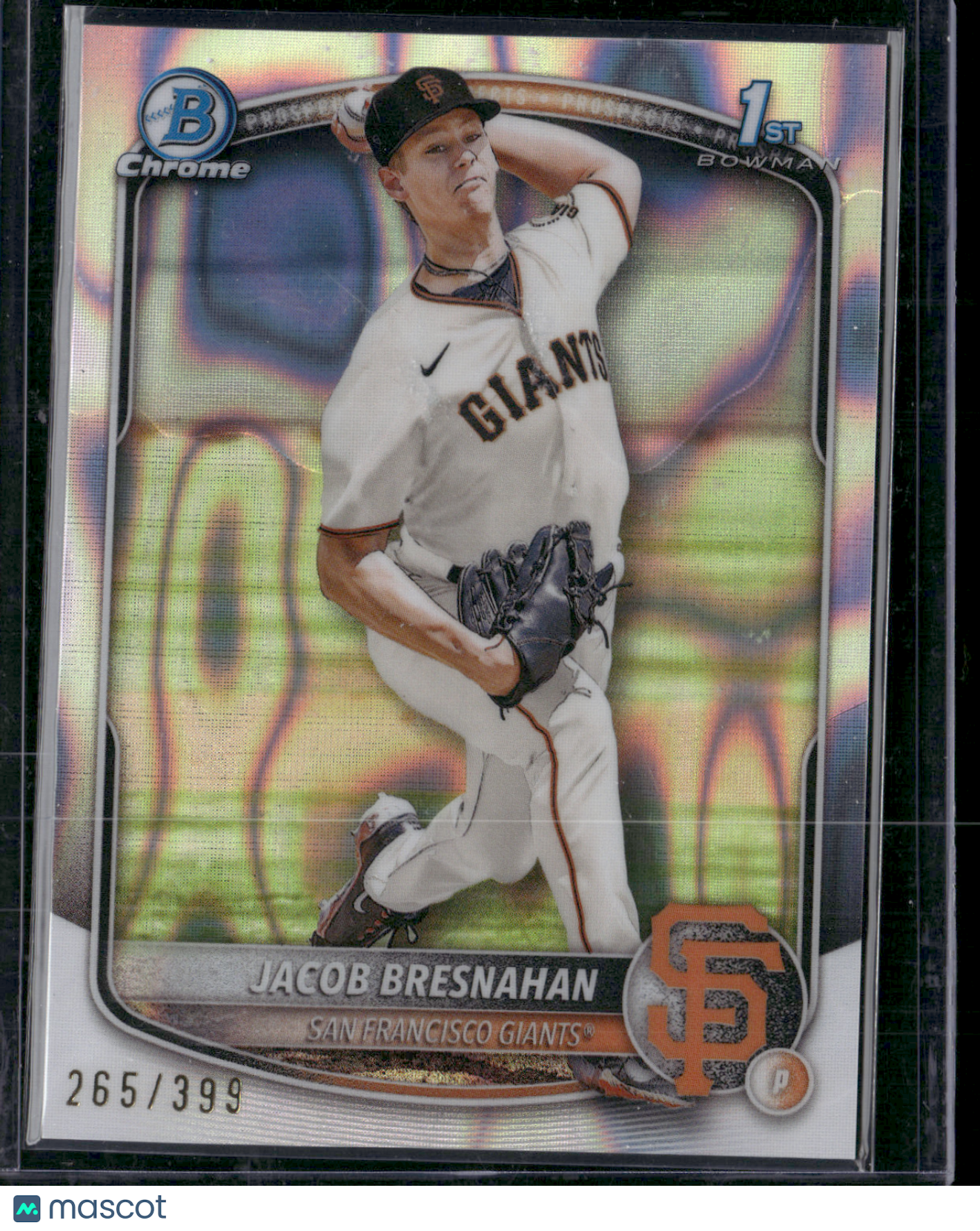 2025 Bowman JACOB BRESNAHAN #BCP-53 Lava 1st Bowman 265/399