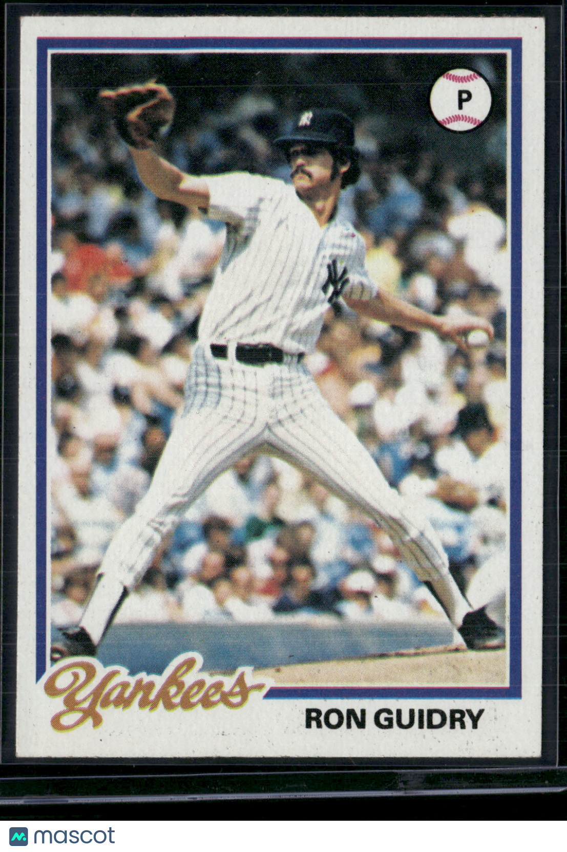 1978 Topps RON GUIDRY #135 (EX/MT)