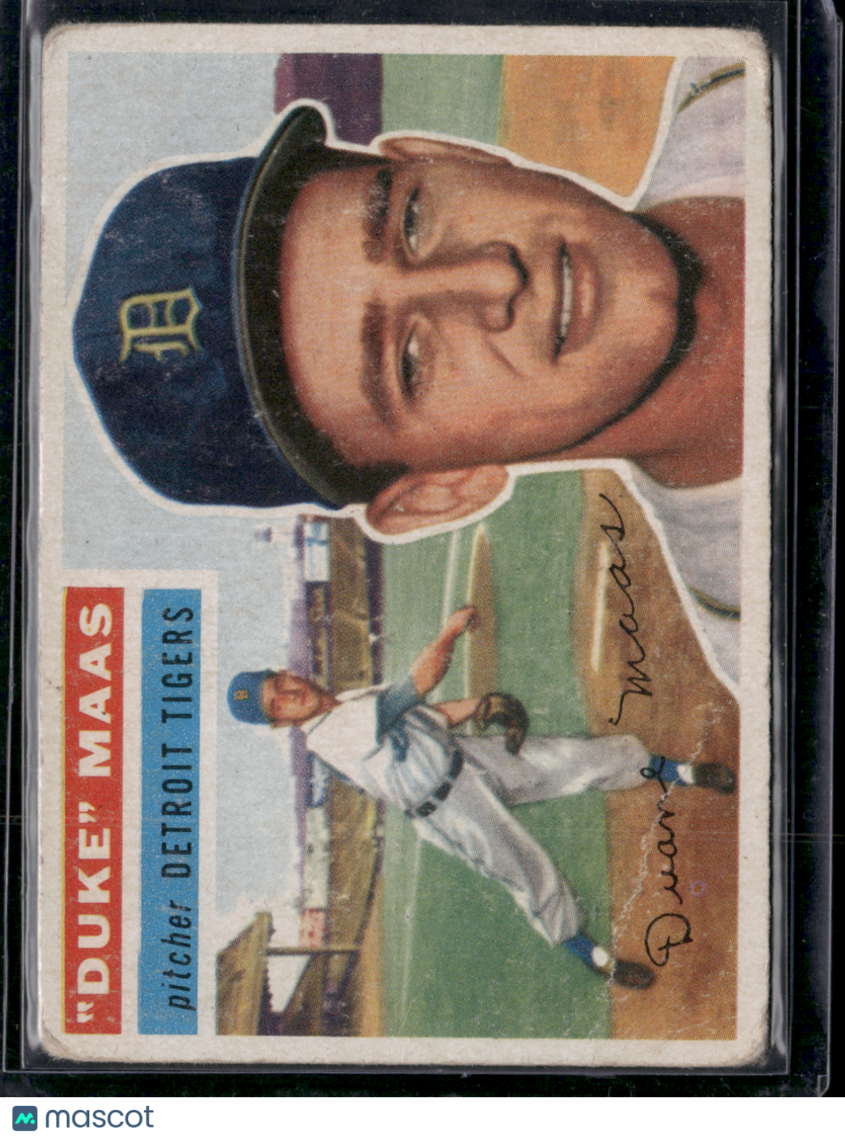 1956 Topps DUKE MAAS #57
