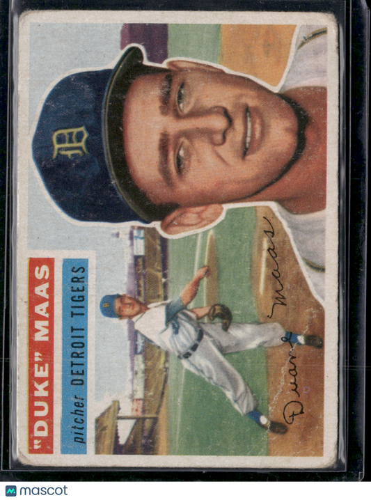 1956 Topps DUKE MAAS #57
