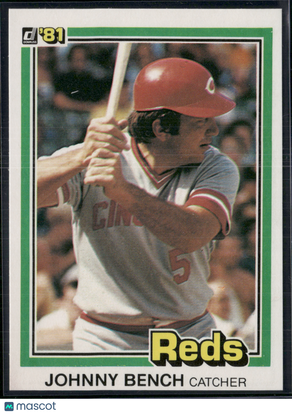 1981 Donruss JOHNNY BENCH #62 (NM)