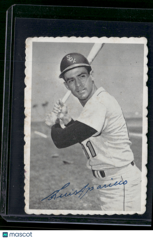 1969 Deckle LUIS APARICIO #6 Surface Dent Light Scratches Toning (Good)