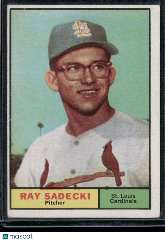 1961 Topps RAY SEDECKI #32 (VG)