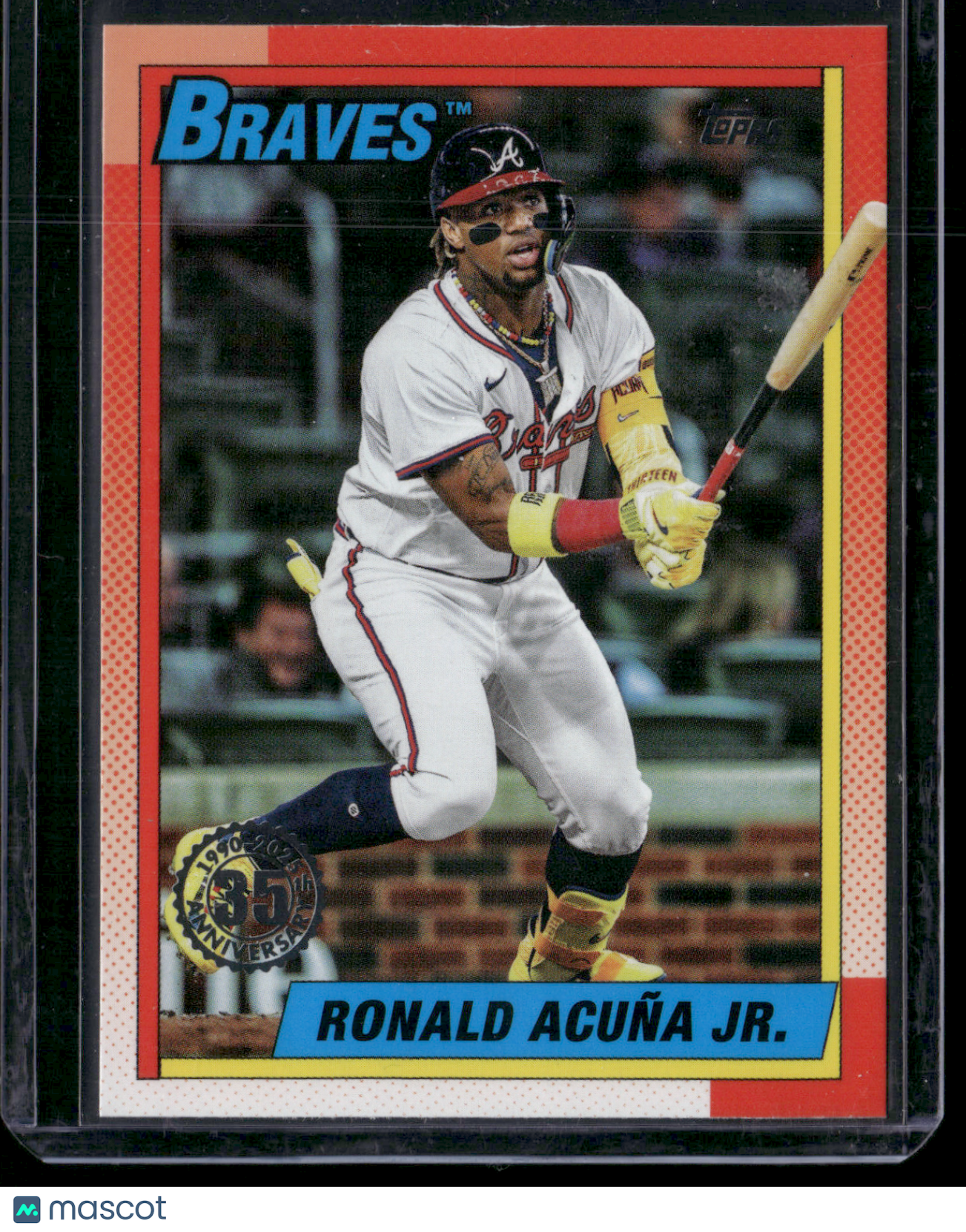 2025 Topps Series 1 RONALD ACUNA JR #T90-75 1990