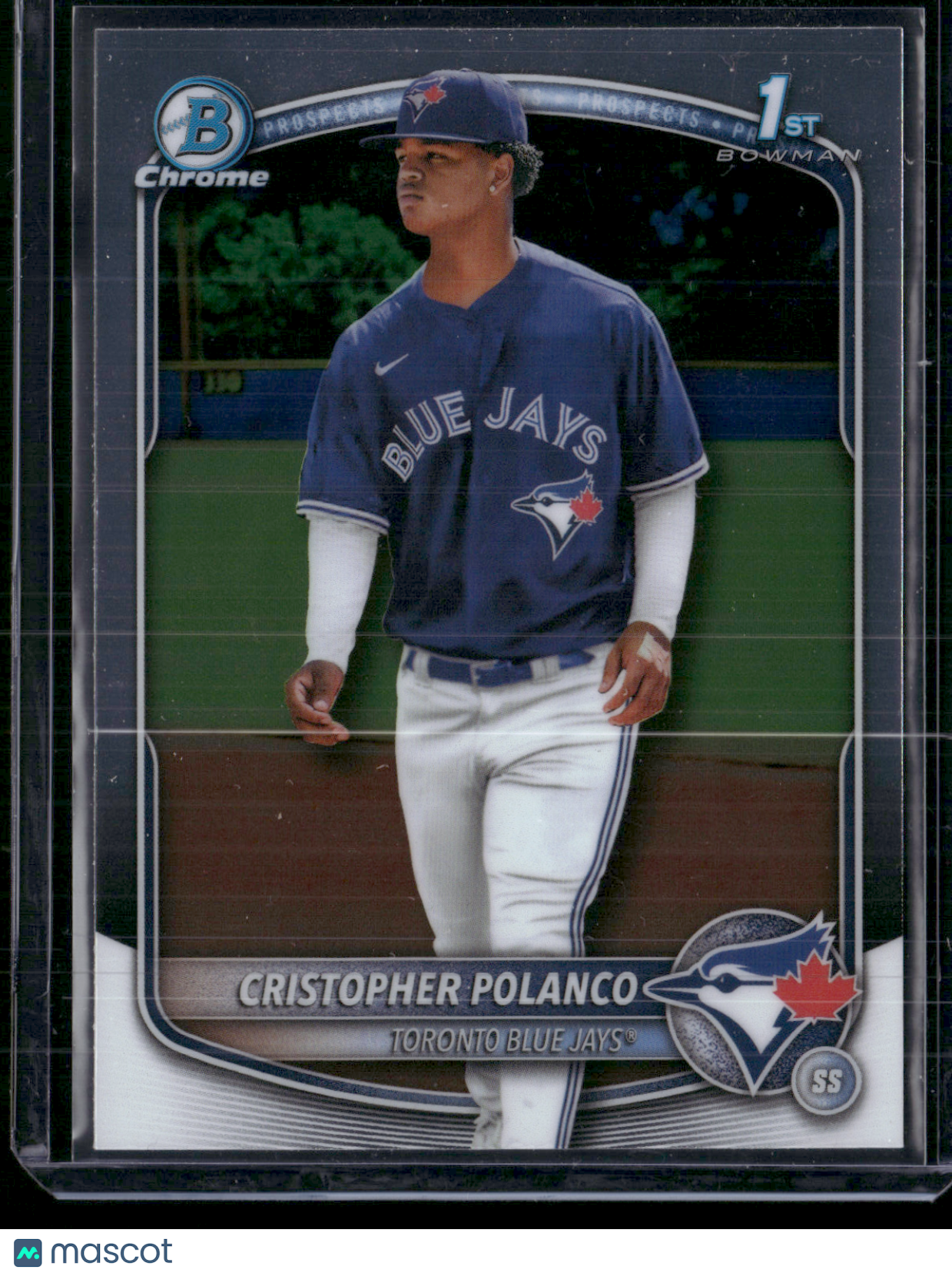 2025 Bowman Chrome CHRISTOPHER POLANCO #BCP-162 Chrome 1st Bowman