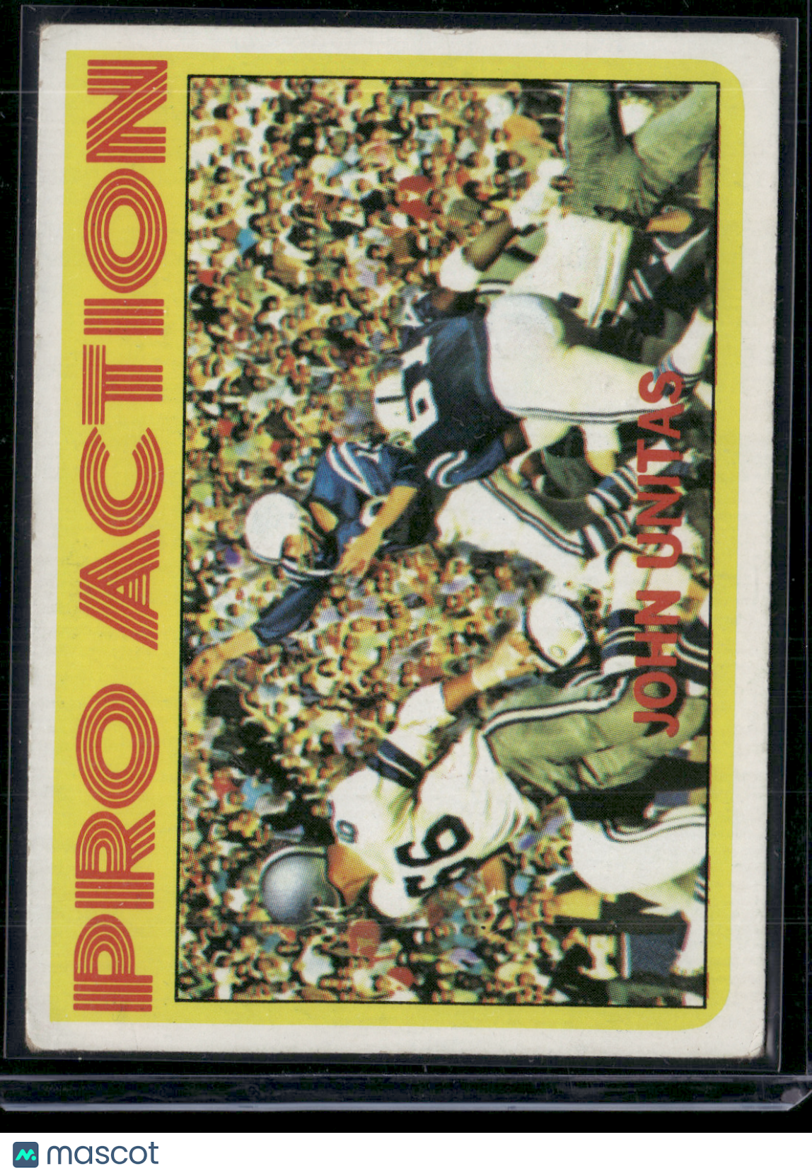1972 Topps JOHNNY UNITAS #251 Pro Action (VG-VG/EX)