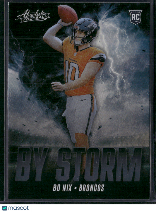 2024 Absolute Football BO NIX #BS-BNX By Storm Rookie