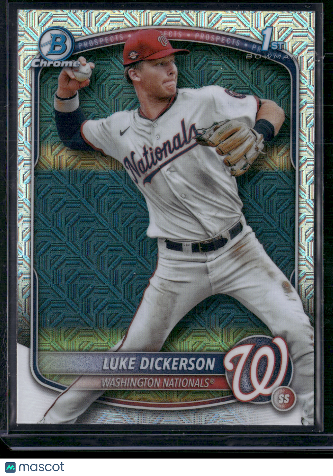 2025 Bowman Chrome LUKE DICKERSON #BCP-218 Mega 1st Bowman
