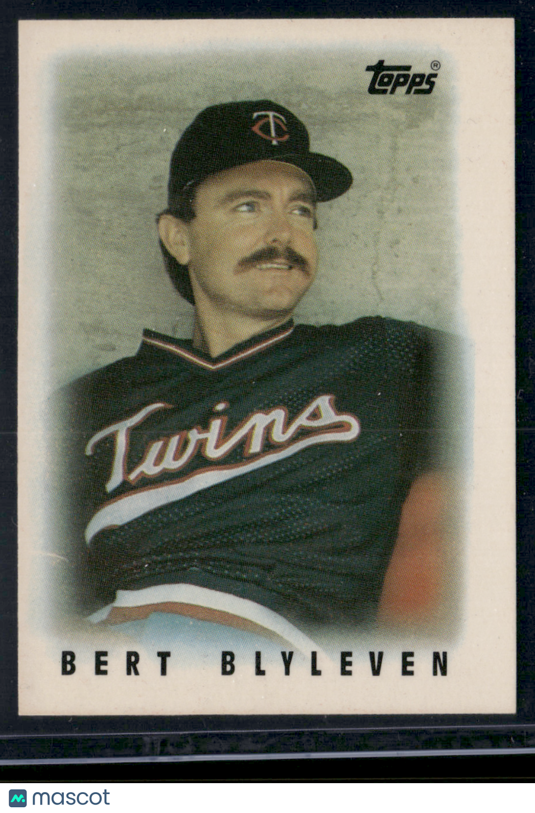1986 Mini BERT BLYLEVEN #23 (EX/MT)