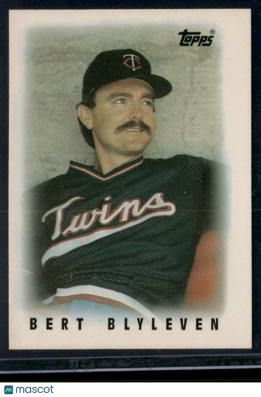 1986 Mini BERT BLYLEVEN #23 (EX/MT)