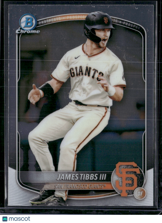 2025 Bowman JAMES TIBBS III #BCP-39 Chrome