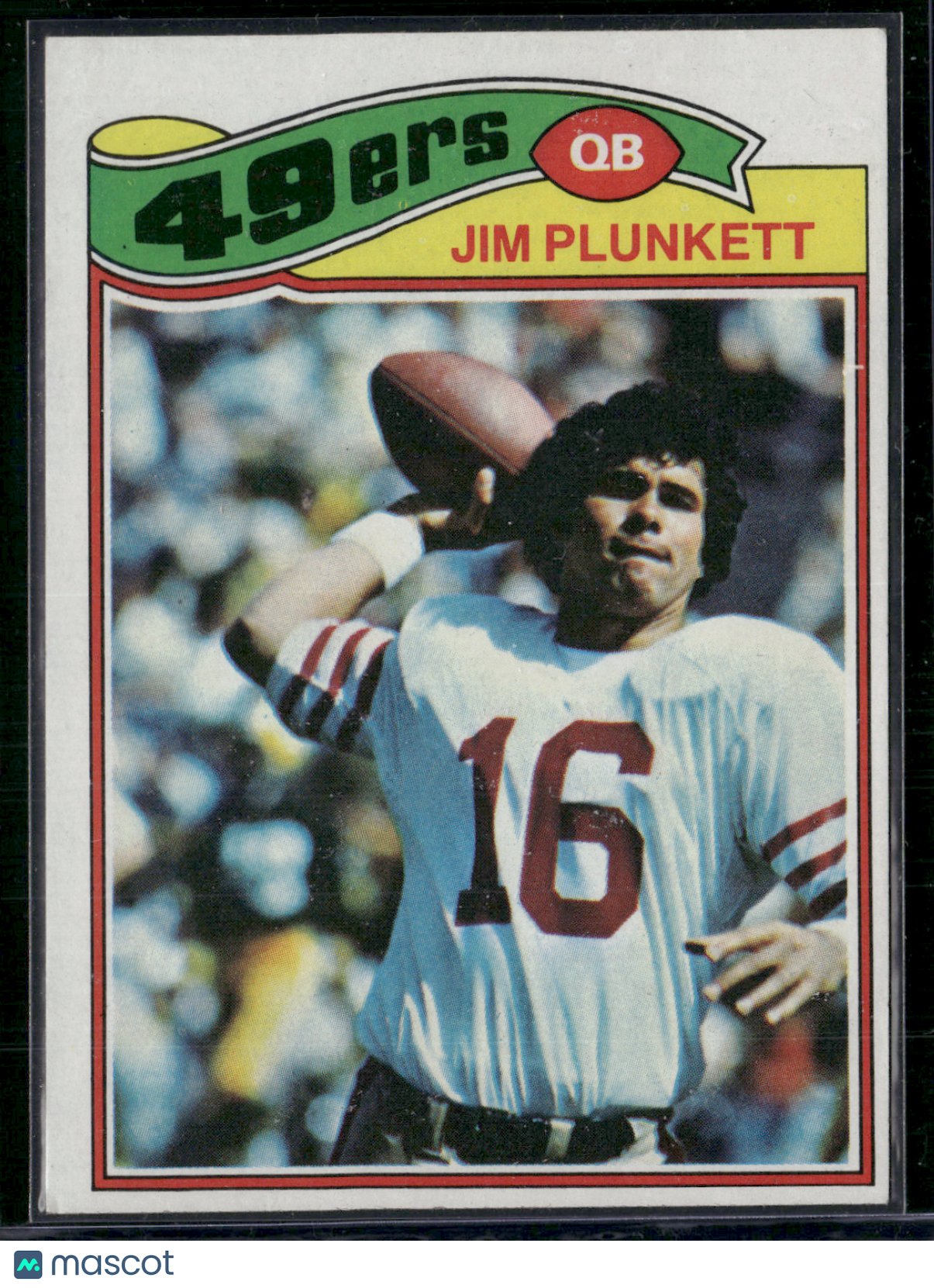 1977 Topps JIM PLUNKETT #331 (EX)