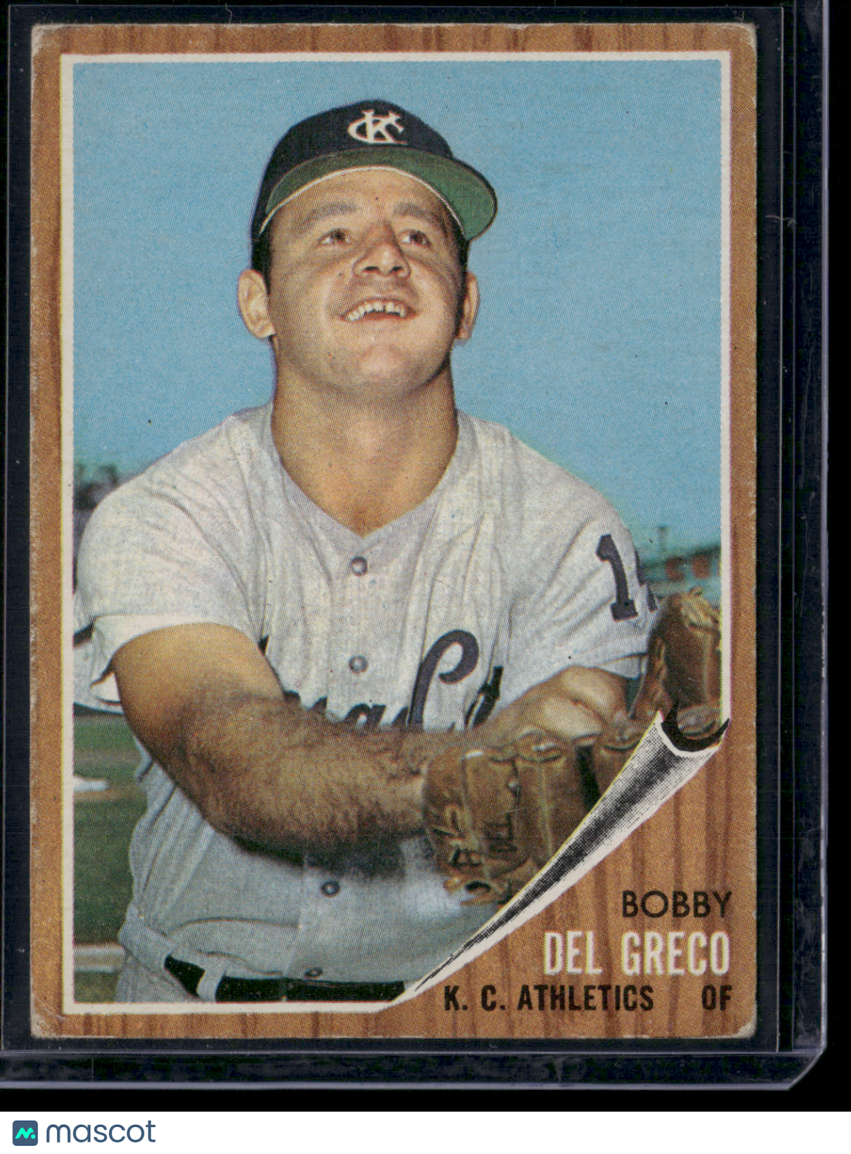 1962 Topps BOBBY DEL GRECO #548 (VG)